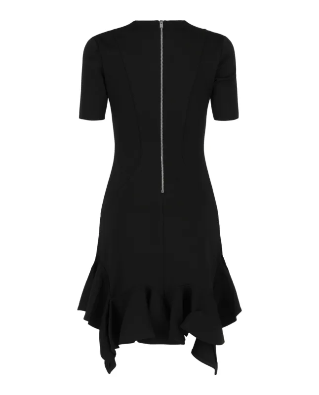 Ruffled-Trim Panelled Dress made by Givenchy