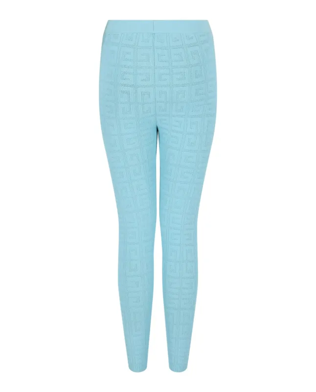 4G Monogram Knit Leggings made by Givenchy