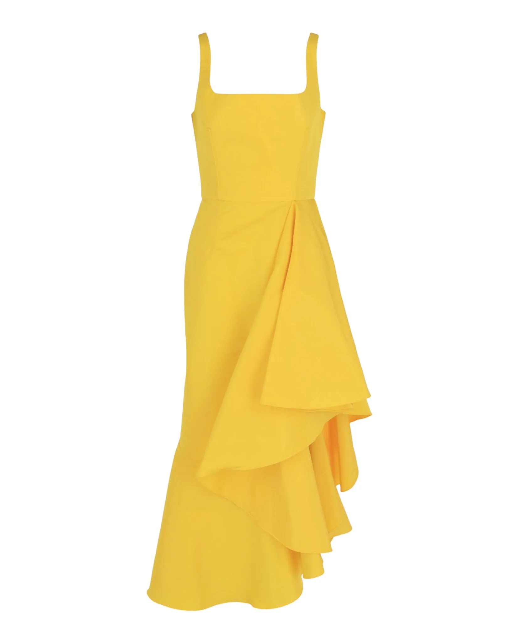 Asymmetric Draped Midi Dress sold by Lord & Taylor product image thumbnail 4