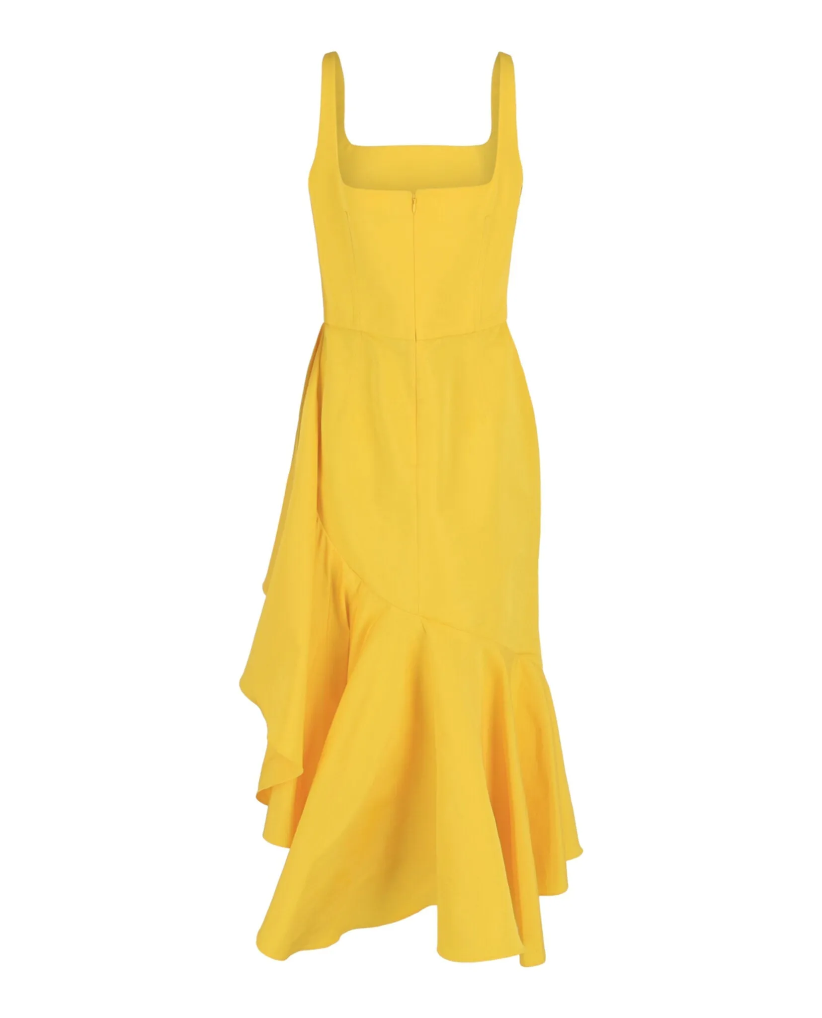 Asymmetric Draped Midi Dress sold by Lord & Taylor