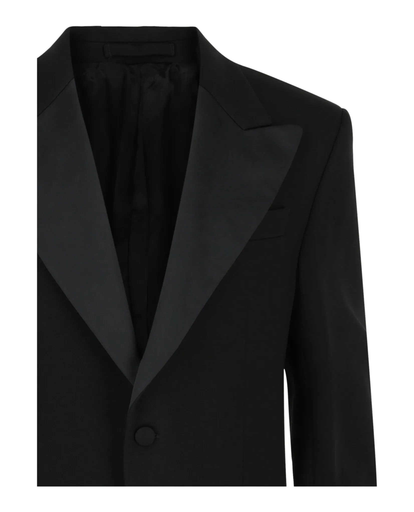 Silk Peaked Lapel Blazer sold by Lord & Taylor product image thumbnail 2