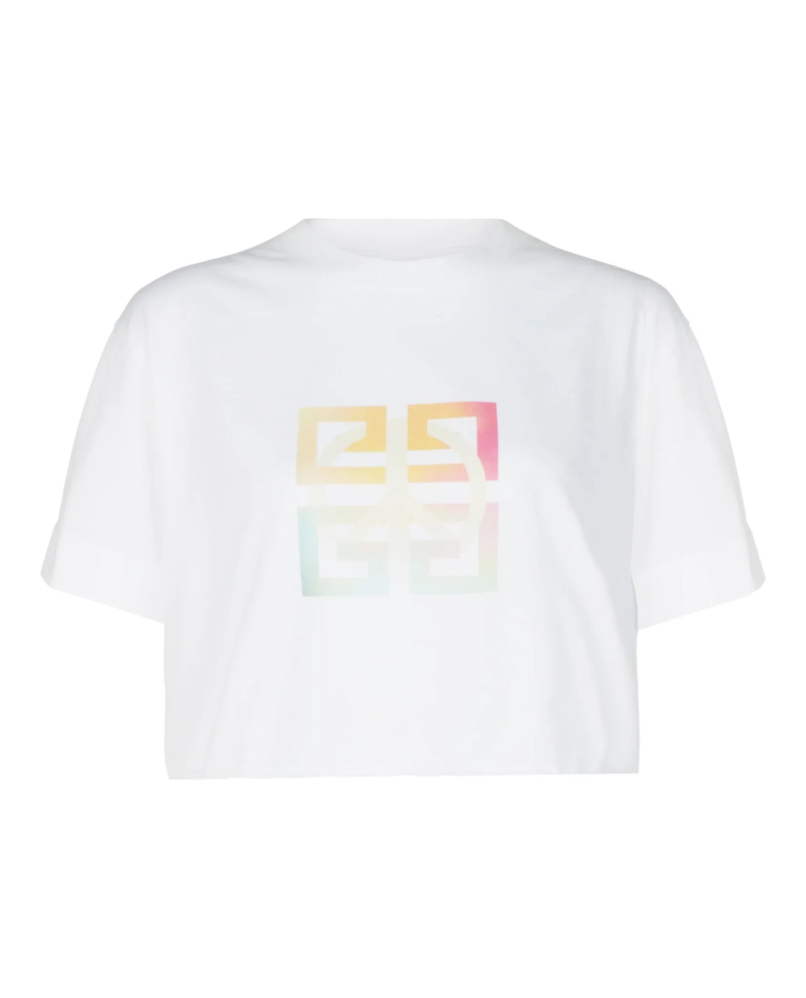 4G Peace Logo Crop Top sold by Lord & Taylor product image thumbnail 3