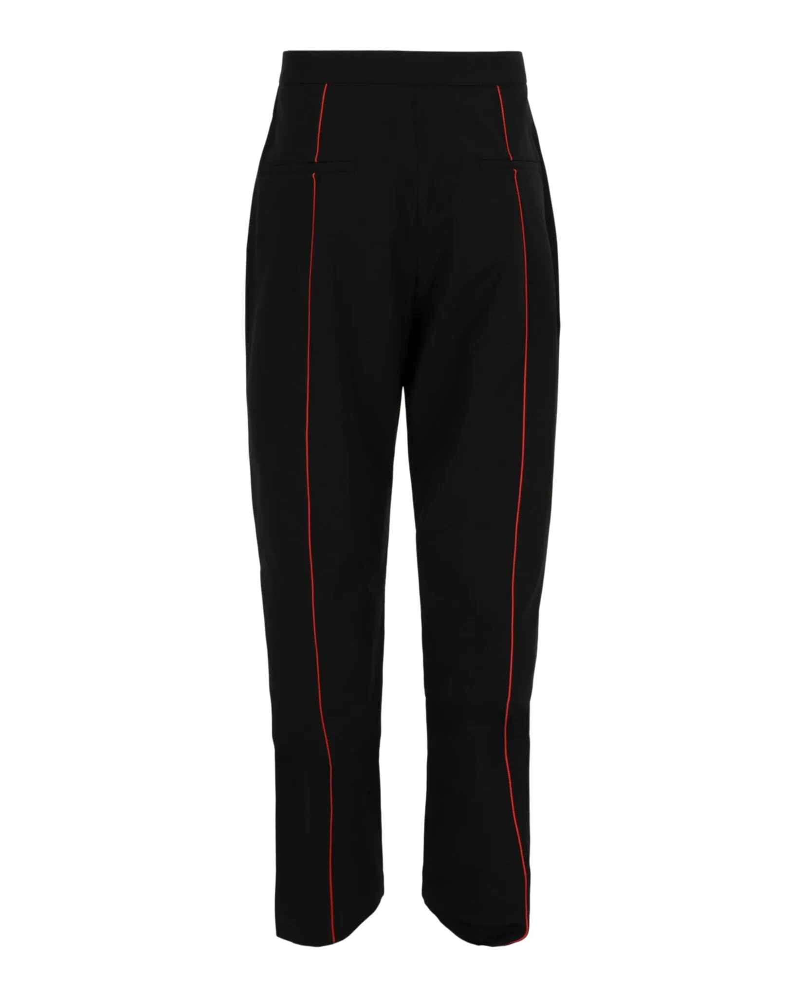 Contrasting-Trim Straight-Leg Track Pants sold by Lord & Taylor