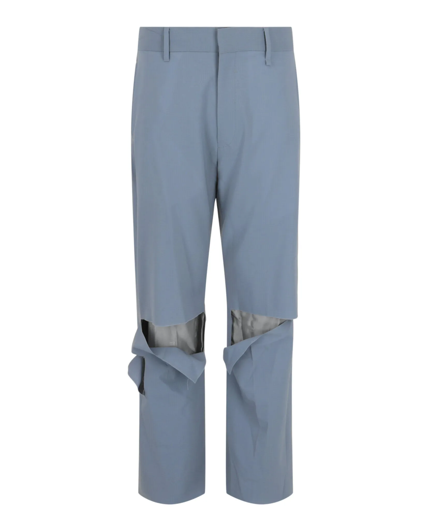 Destroyed Straight Fit Pants sold by Lord & Taylor product image thumbnail 5