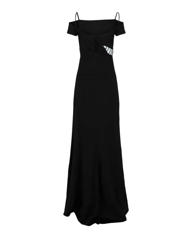 Cold Shoulder Cutout Gown made by Givenchy