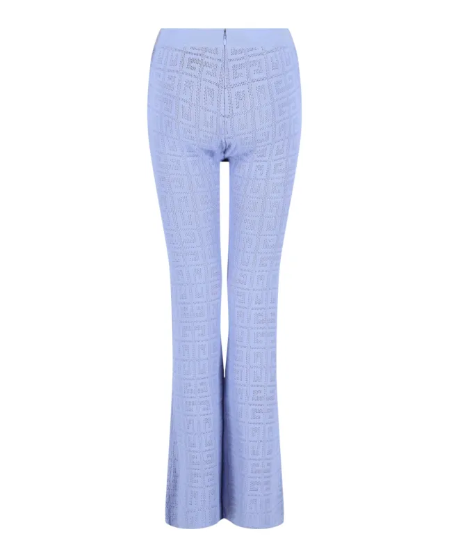 4G Jacquard Flared Pants made by Givenchy