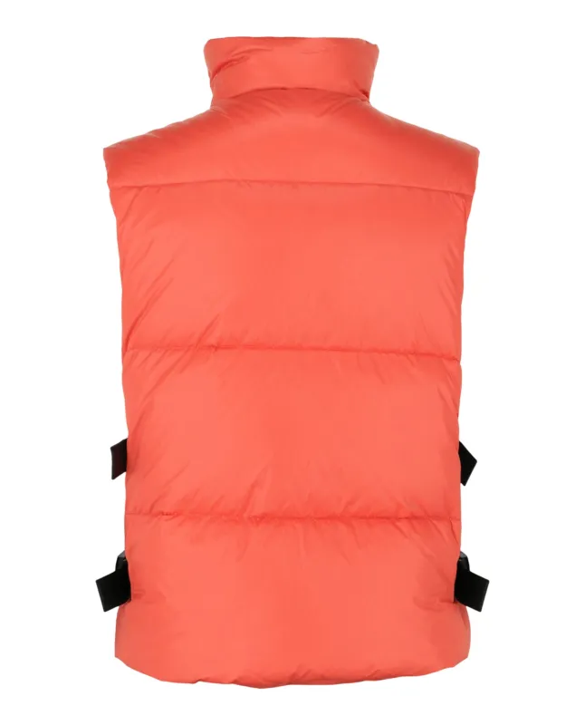4G Buckle Puffer Vest made by Givenchy