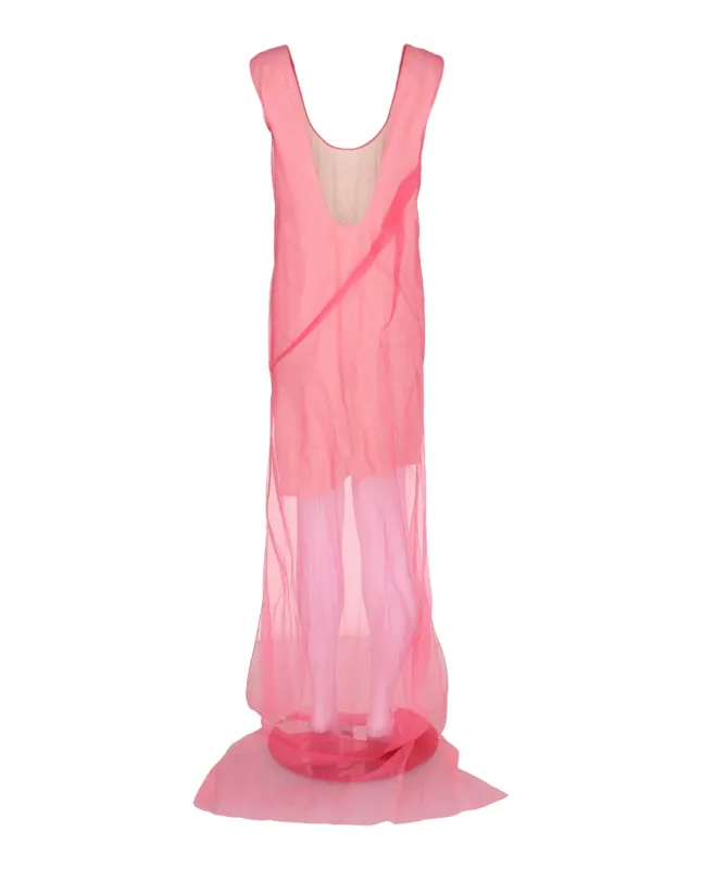 Sheer Silk Maxi Dress made by Givenchy