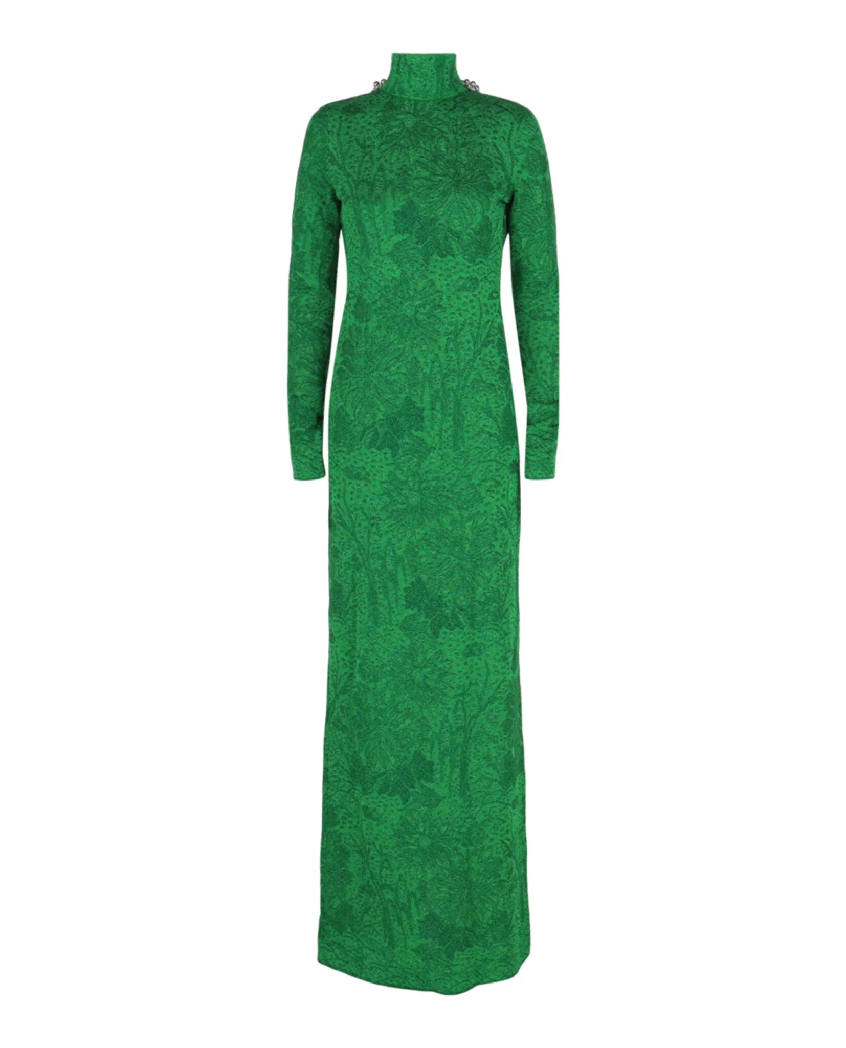 Embellished Open-Back Jacquard Gown sold by Lord & Taylor product image thumbnail 4