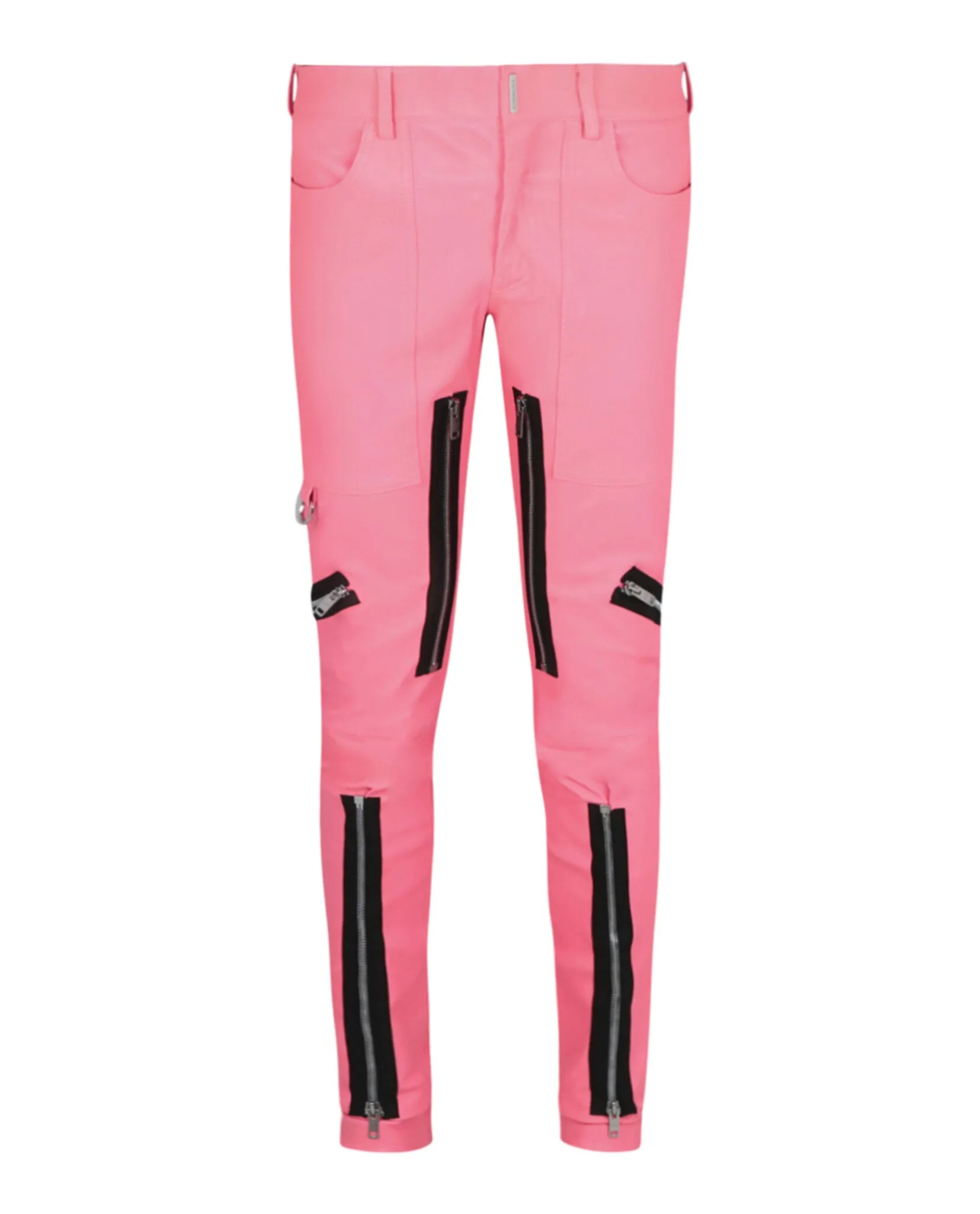 Exposed Zipper Skinny Leather Pants sold by Lord & Taylor product image thumbnail 3