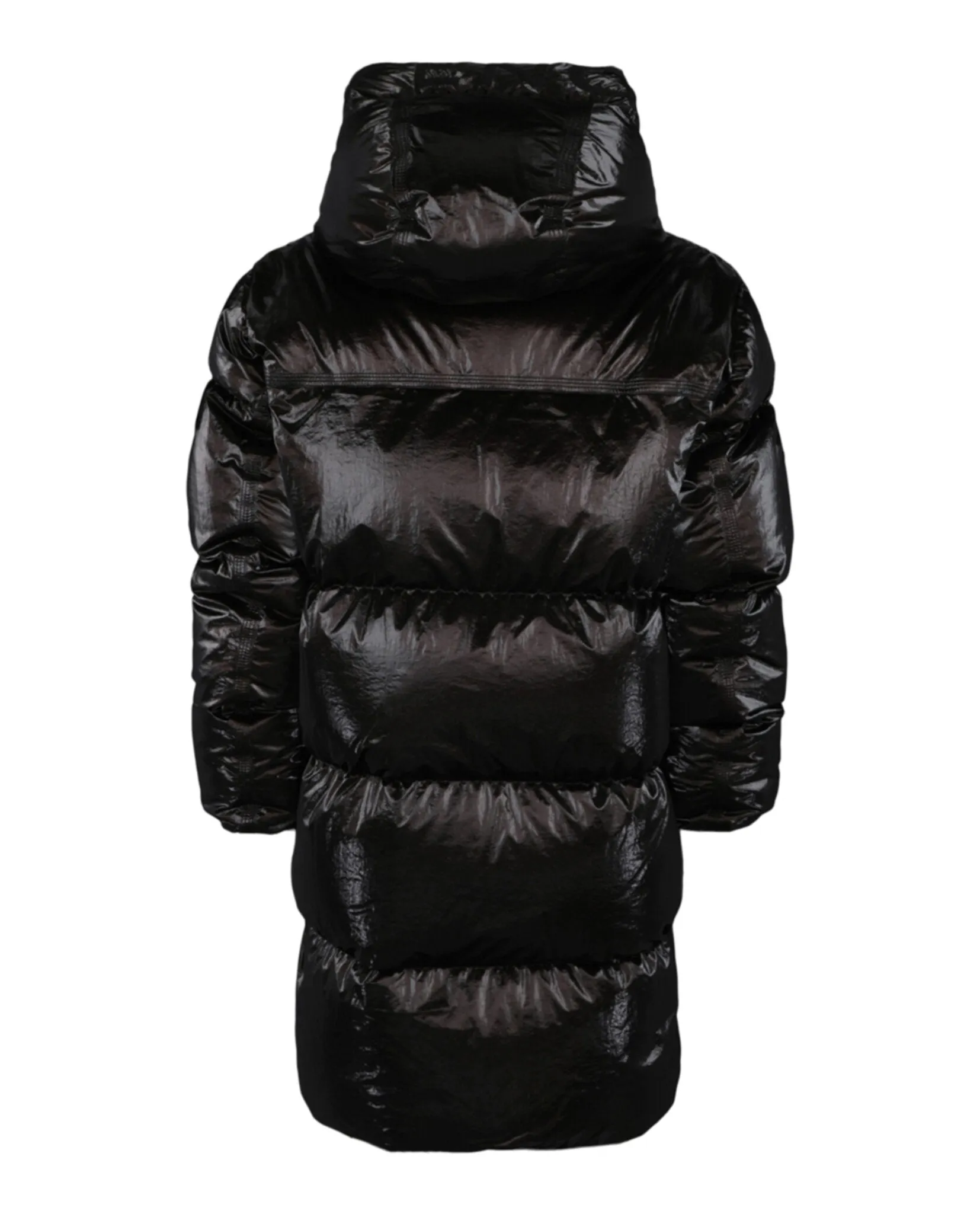 Metallic Long Puffer Jacket sold by Lord & Taylor