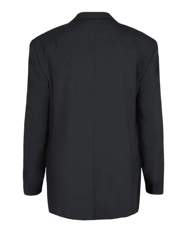 Boxy Fit Single-Button Blazer made by Givenchy