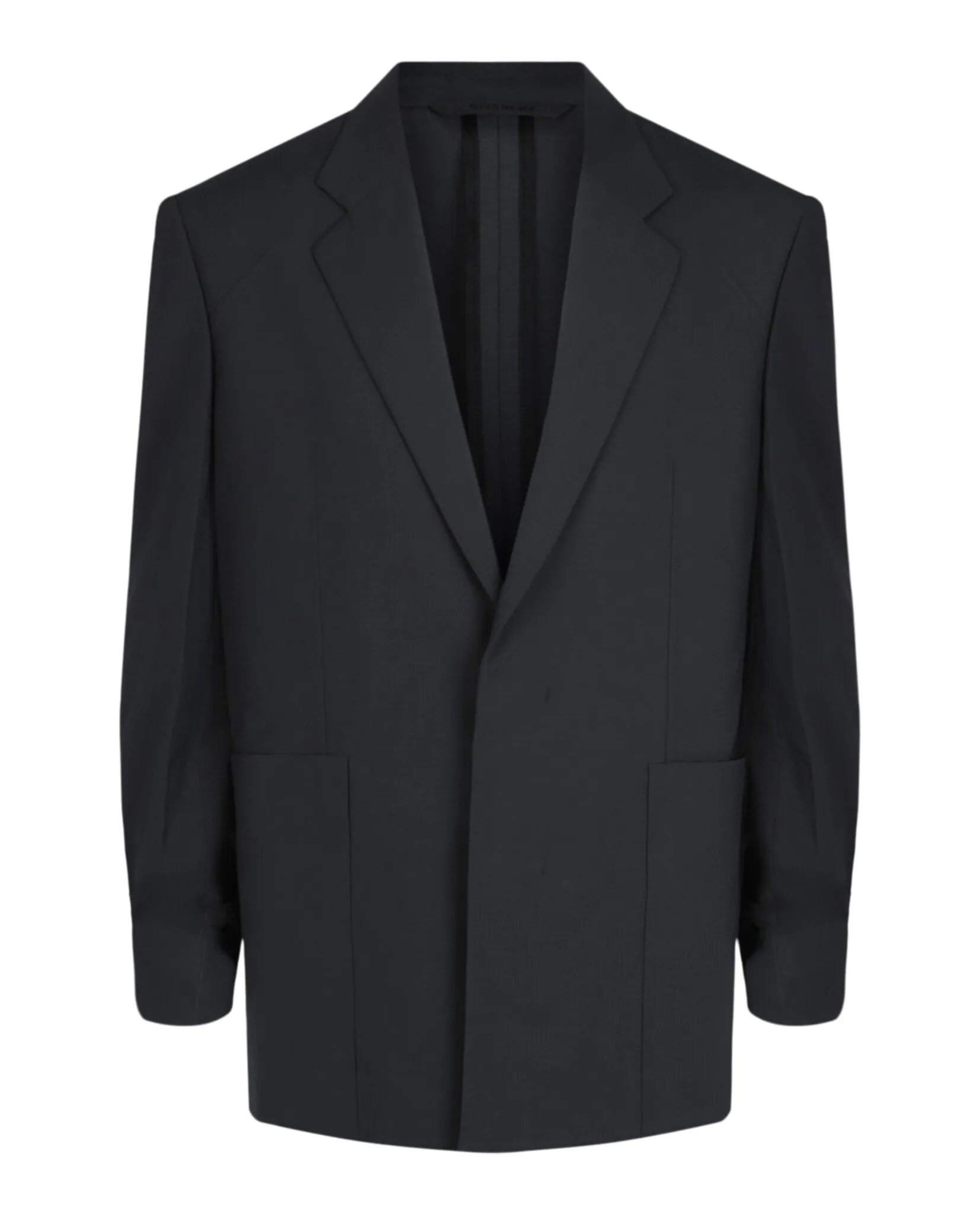 Boxy Fit Single-Button Blazer sold by Lord & Taylor product image thumbnail 5