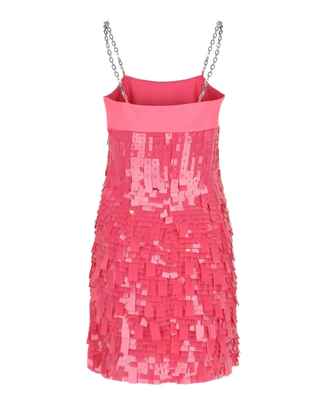 Sequin Chain-Strap Mini Dress made by Givenchy