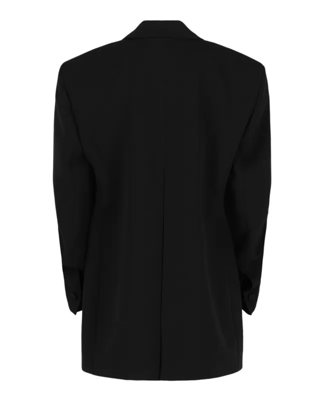 Pleated Single-Breasted Blazer made by Givenchy