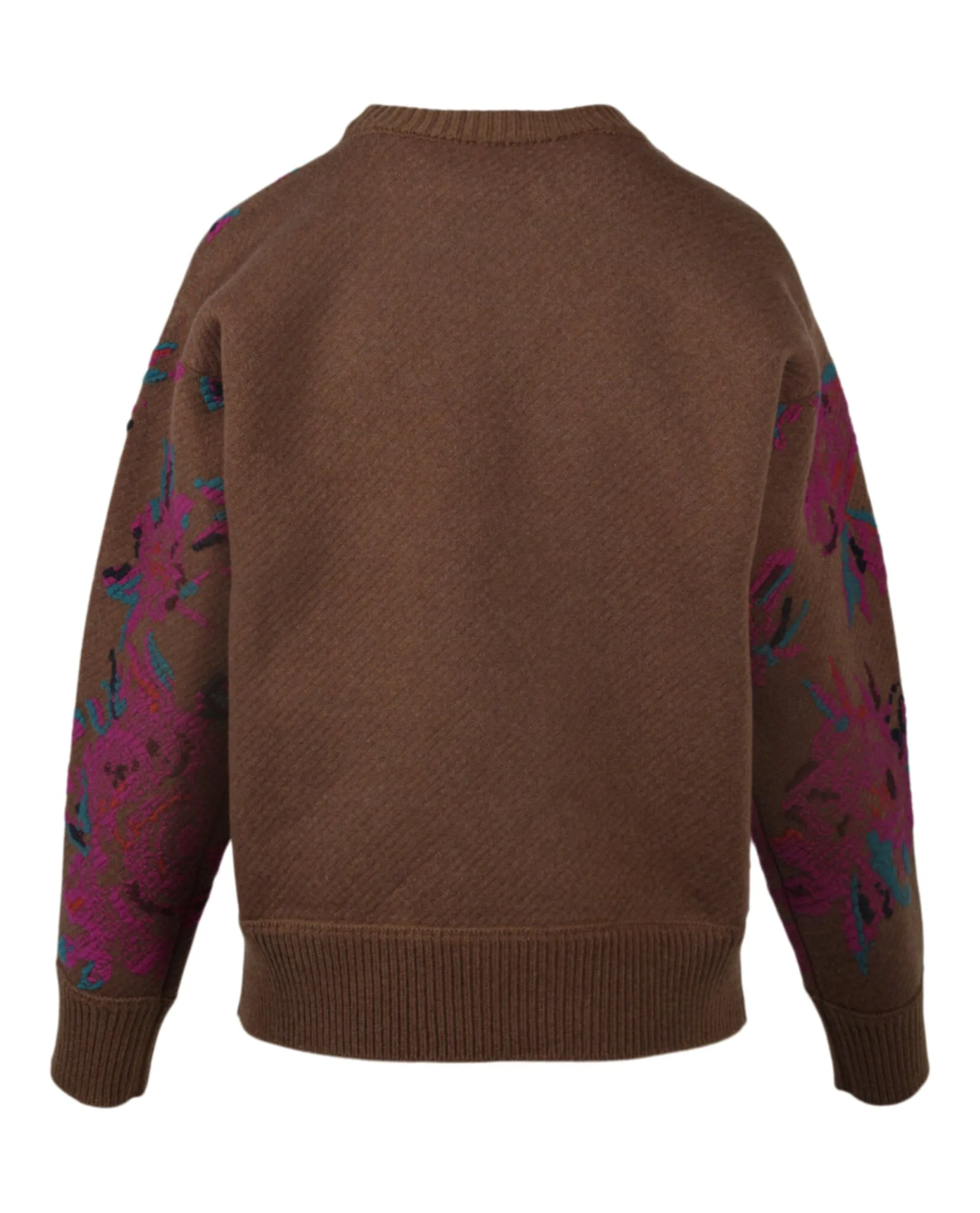 Salvatore Ferragamo Floral Wool Sweater sold by Lord & Taylor