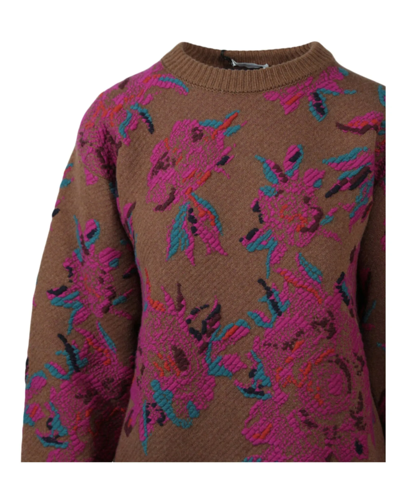 Salvatore Ferragamo Floral Wool Sweater sold by Lord & Taylor product image thumbnail 2