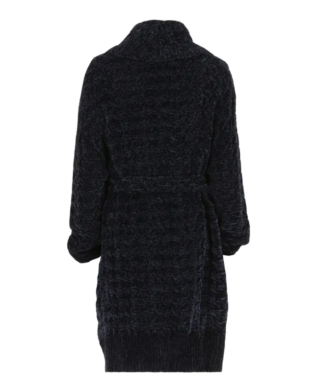 Chenille Knit Cardigan made by Salvatore Ferragamo