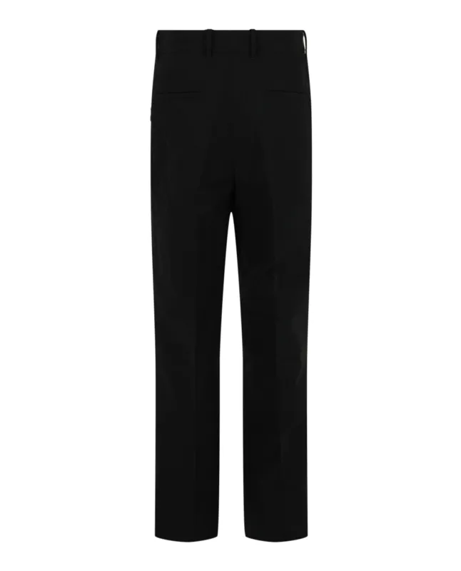 Zip-Detail Tailored Trousers made by Salvatore Ferragamo