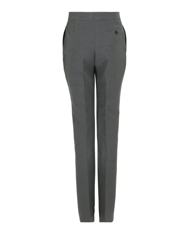 Straight Leg Wool Trousers made by Salvatore Ferragamo