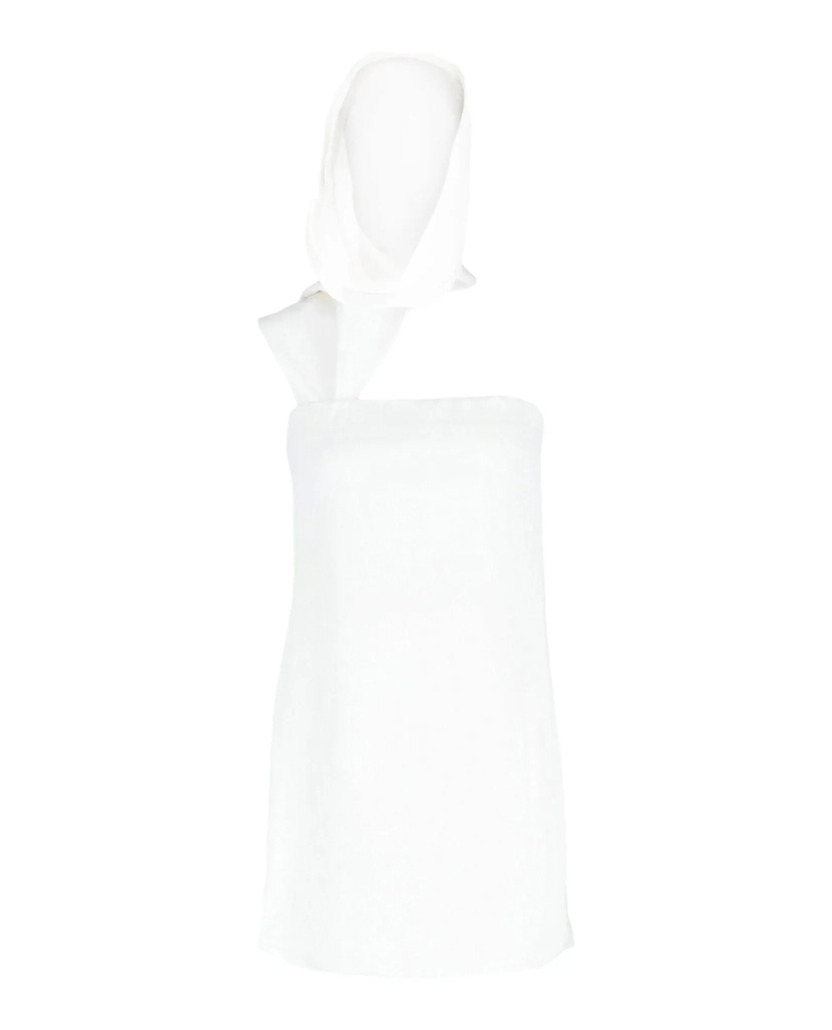 White Hooded Mini Dress sold by Lord & Taylor product image thumbnail 5