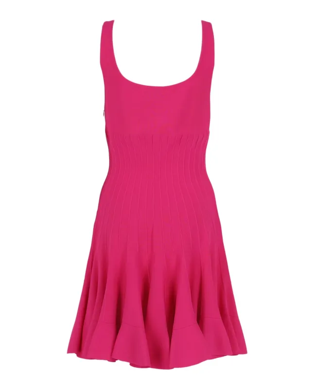 Sleeveless Ruffle Dress made by Alexander McQueen