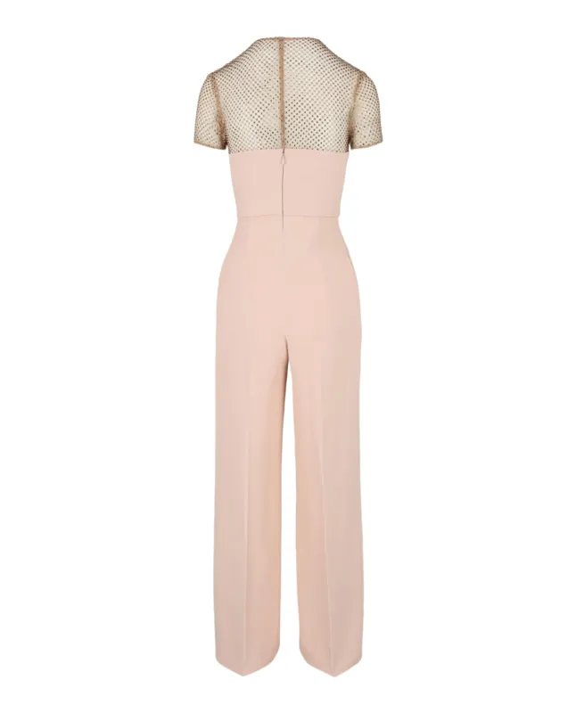 Stella McCartney Crystal-Embellished Short Sleeve Jumpsuit made by Stella McCartney
