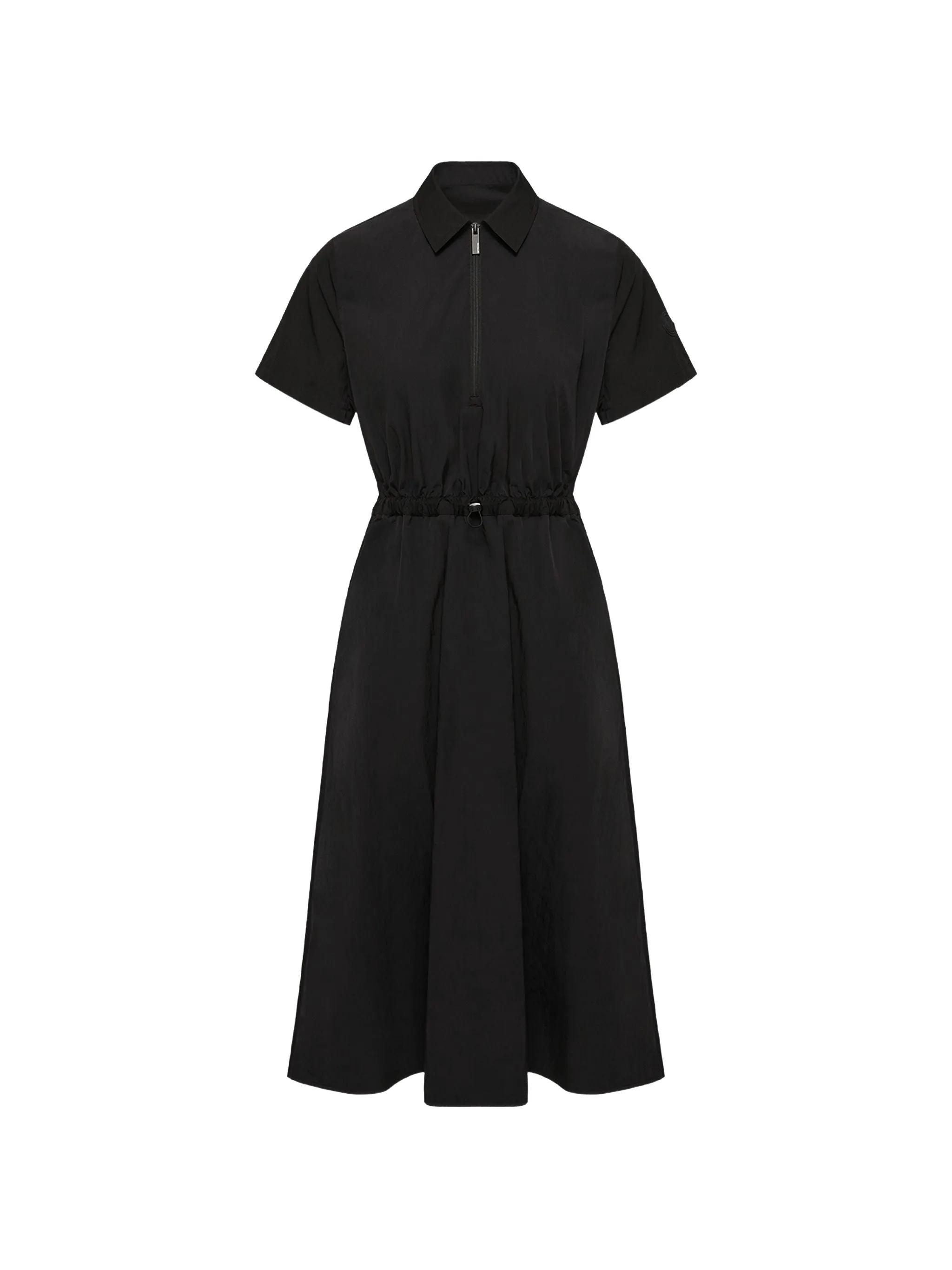 DRAWSTRING-WAIST ZIP-UP MIDI DRESS sold by Lord & Taylor