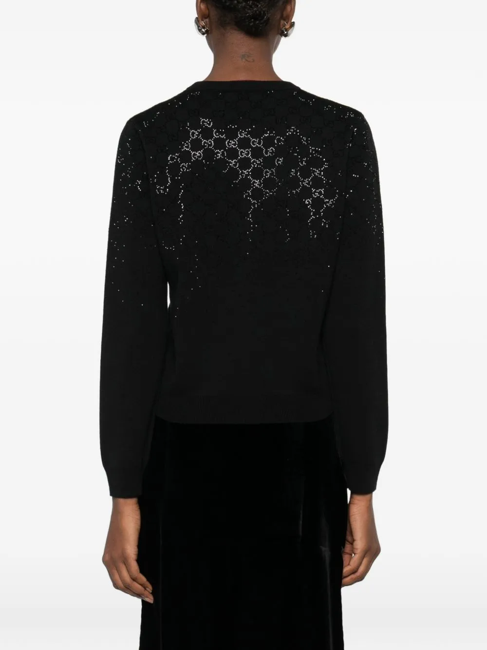 CARDIGAN WITH CRYSTALS sold by Lord & Taylor product image thumbnail 3
