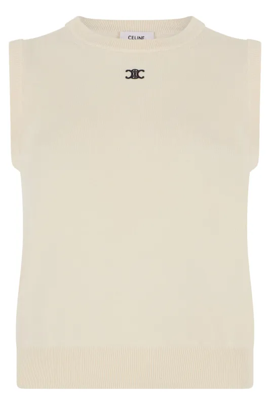 GILET CON LOGO made by Celine