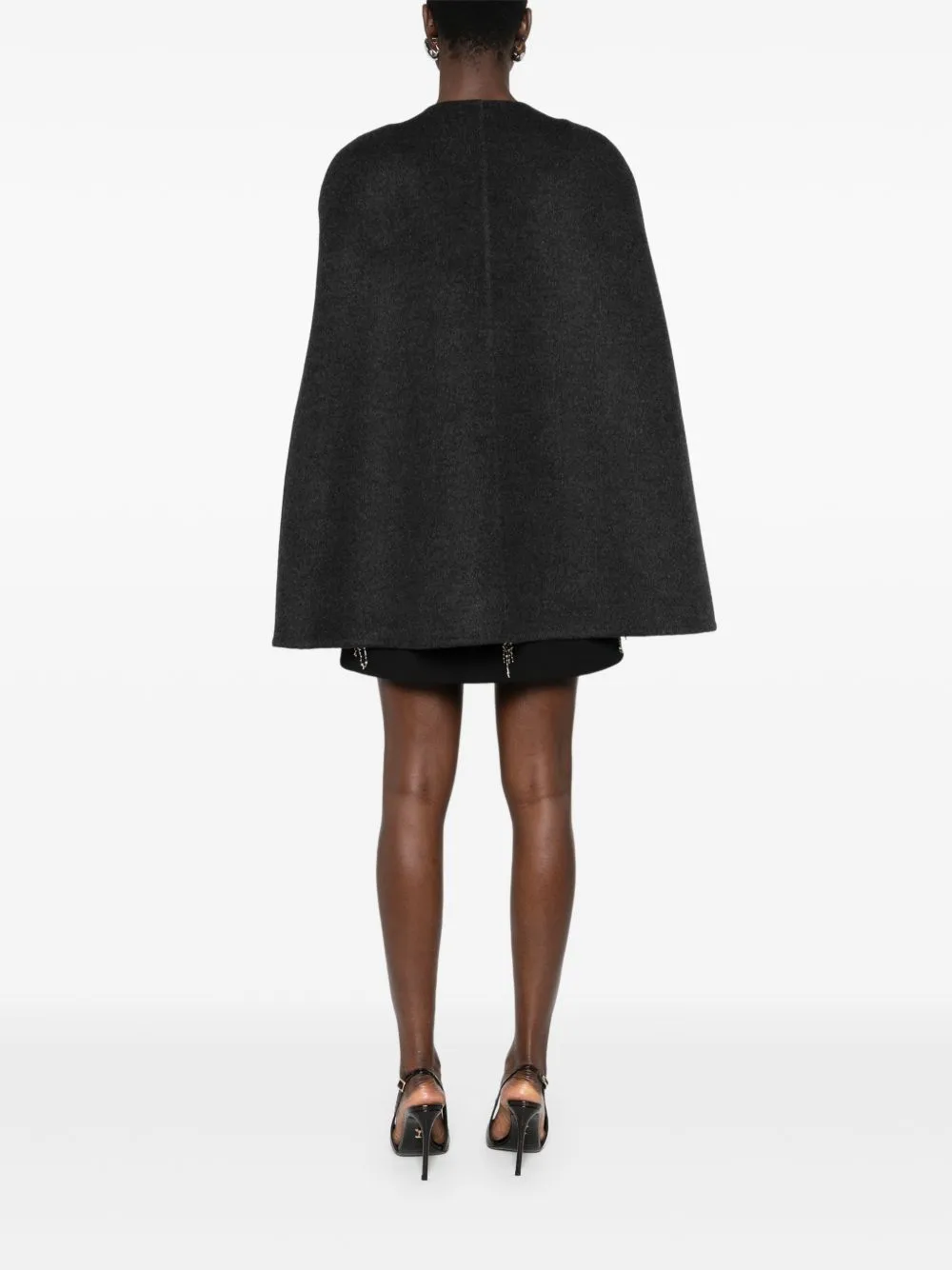 WOOL AND SILK CAPE WITH CLAMP sold by Lord & Taylor product image thumbnail 5