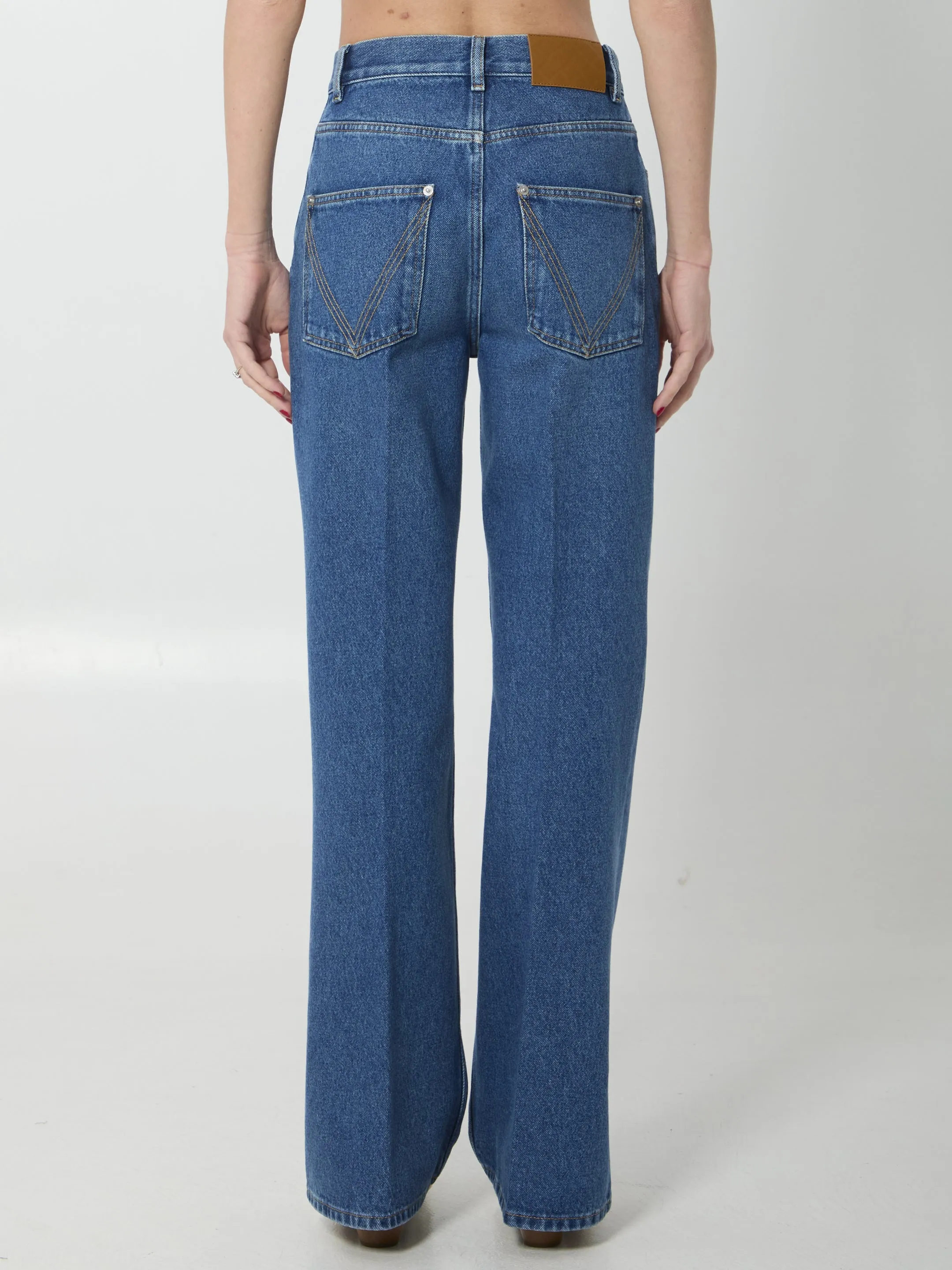 JEANS SVASATO LAVAGGIO MEDIO sold by Lord & Taylor product image thumbnail 4