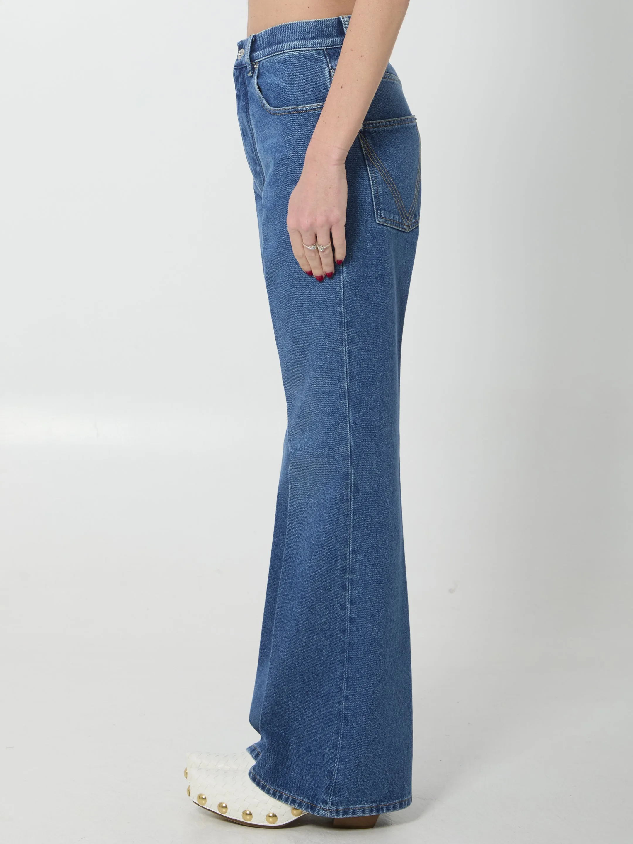JEANS SVASATO LAVAGGIO MEDIO sold by Lord & Taylor product image thumbnail 3