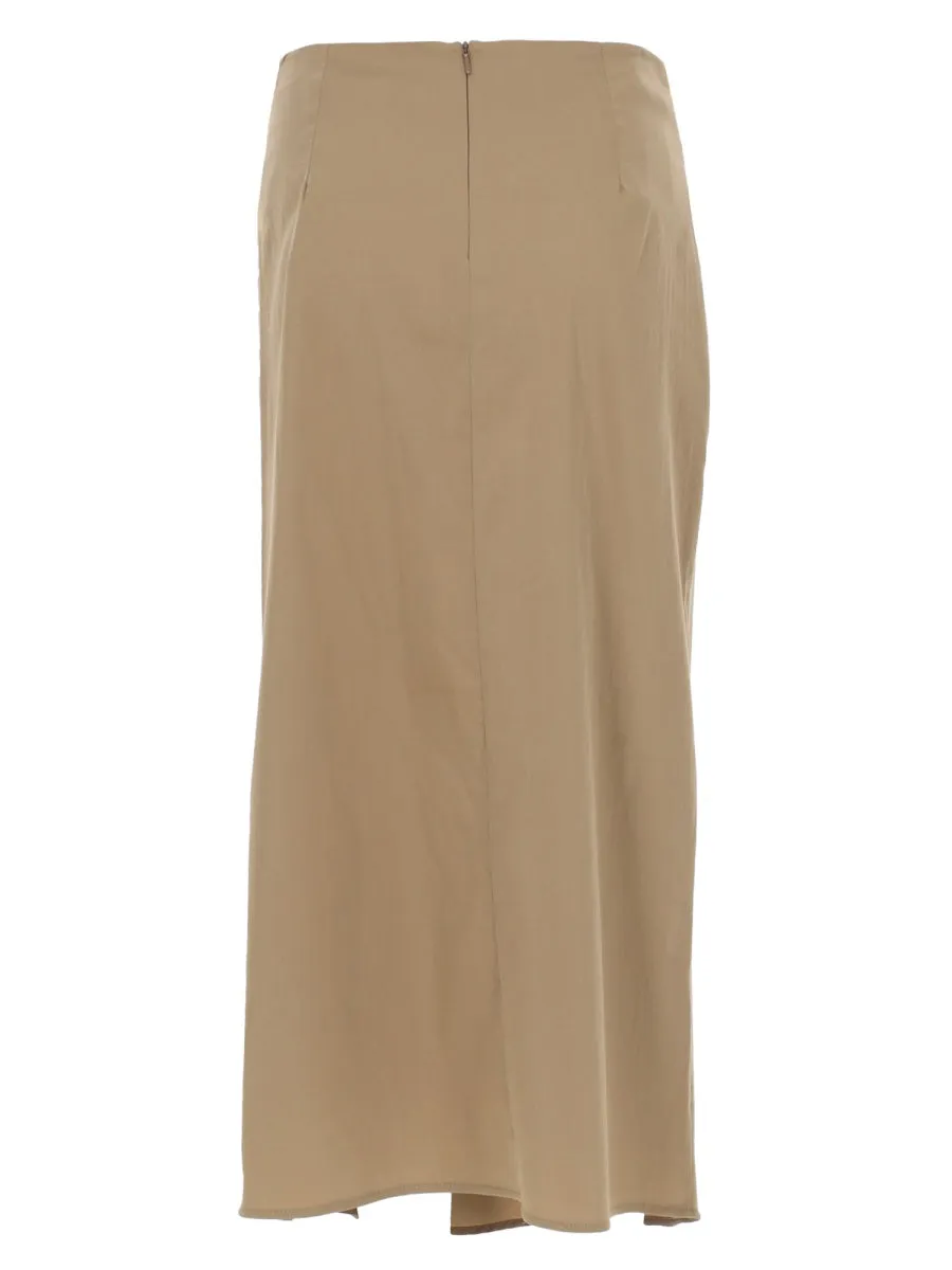 GONNA MIDI DRAPPEGGIATA sold by Lord & Taylor product image thumbnail 3