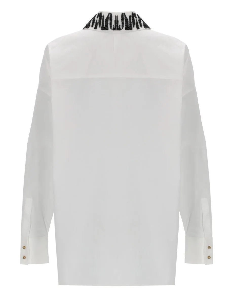CAMICIA CON DETTAGLIO STRASS sold by Lord & Taylor product image thumbnail 3