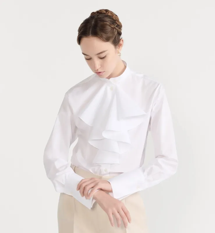 RUFFLE BLOUSE made by Dior