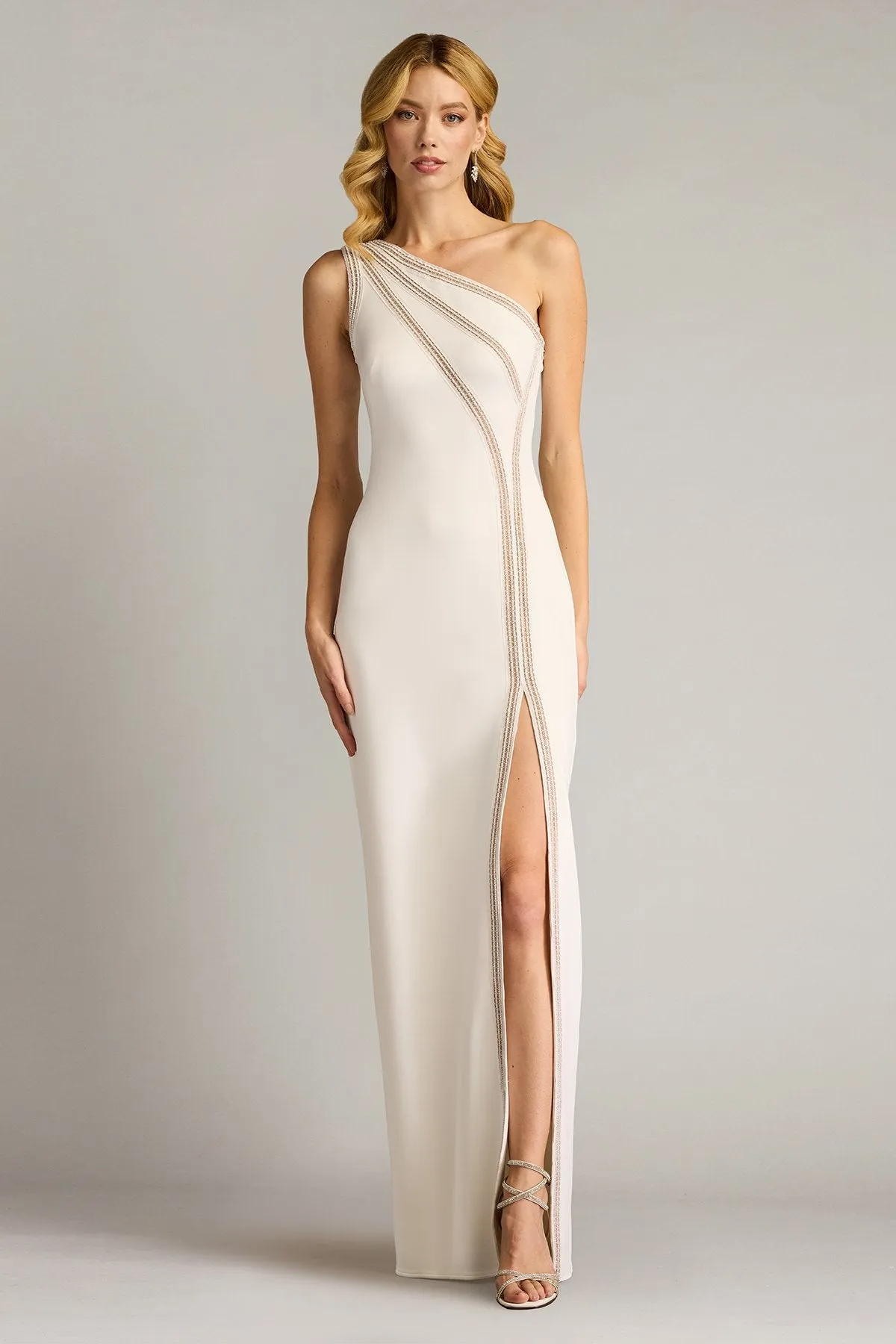 Byrne One Shoulder Gown sold by Lord & Taylor product image thumbnail 3