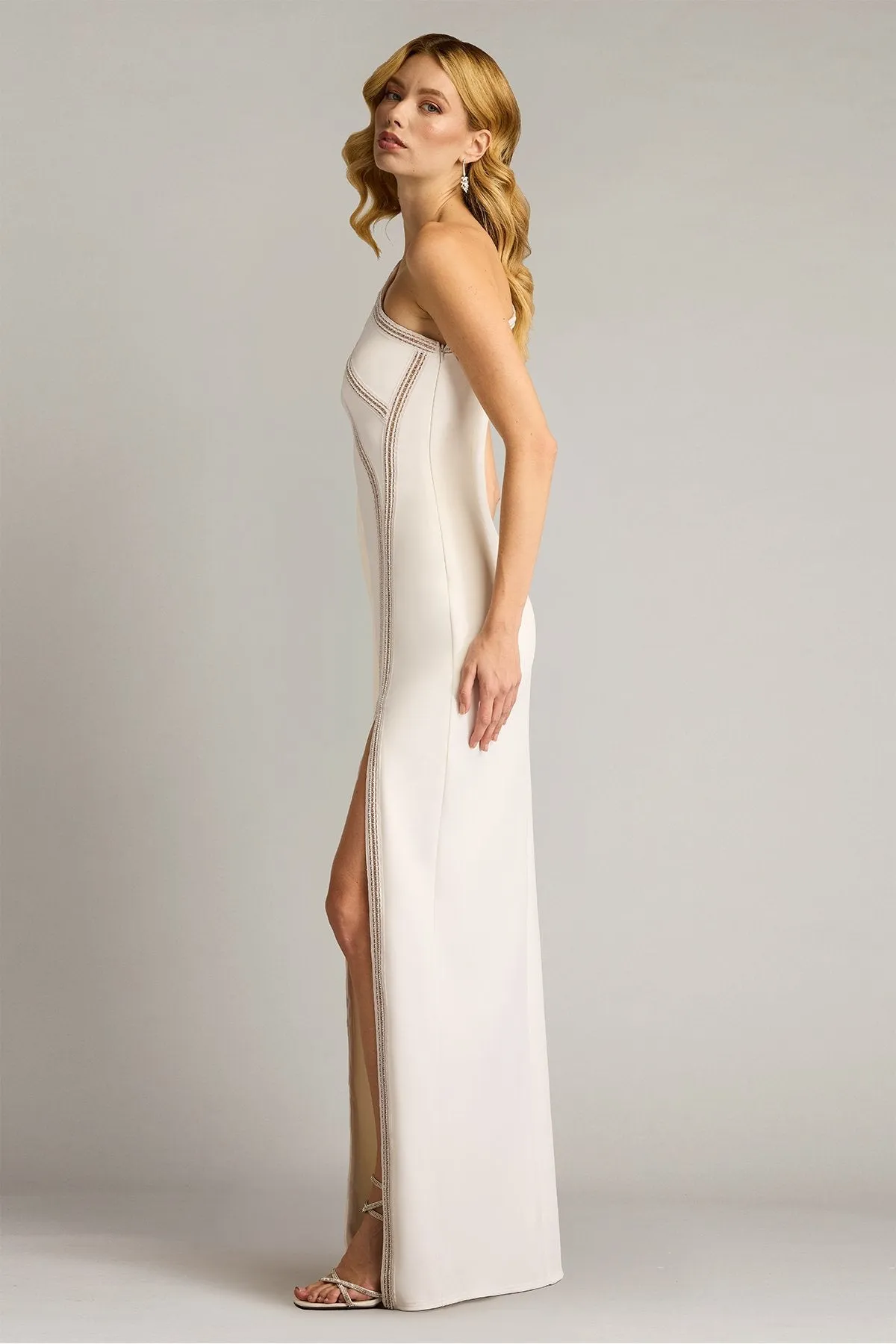 Byrne One Shoulder Gown sold by Lord & Taylor product image thumbnail 4