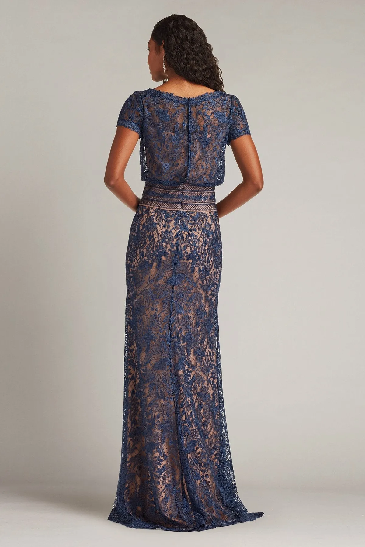 Calista Embroidered Blouson Gown sold by Lord & Taylor product image thumbnail 2