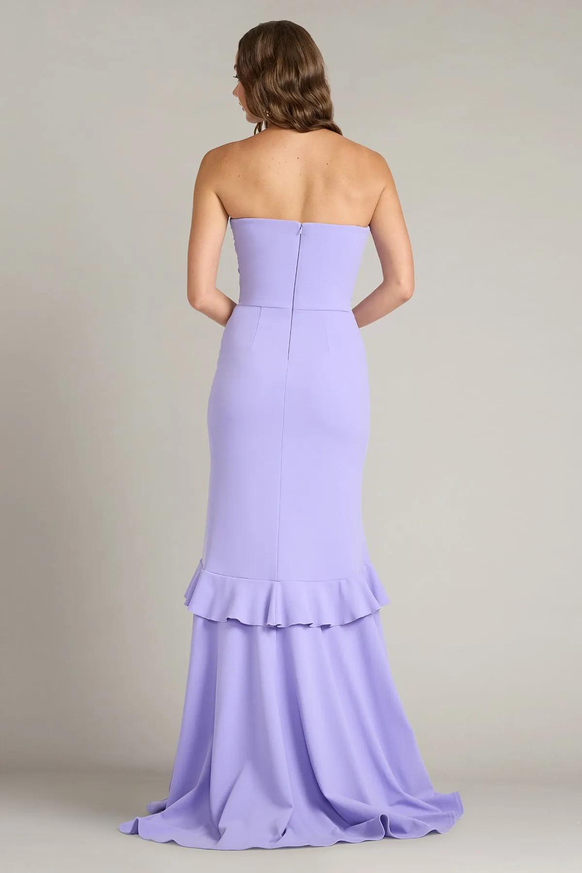 Spargo Cascading Ruffle Gown sold by Lord & Taylor product image thumbnail 2