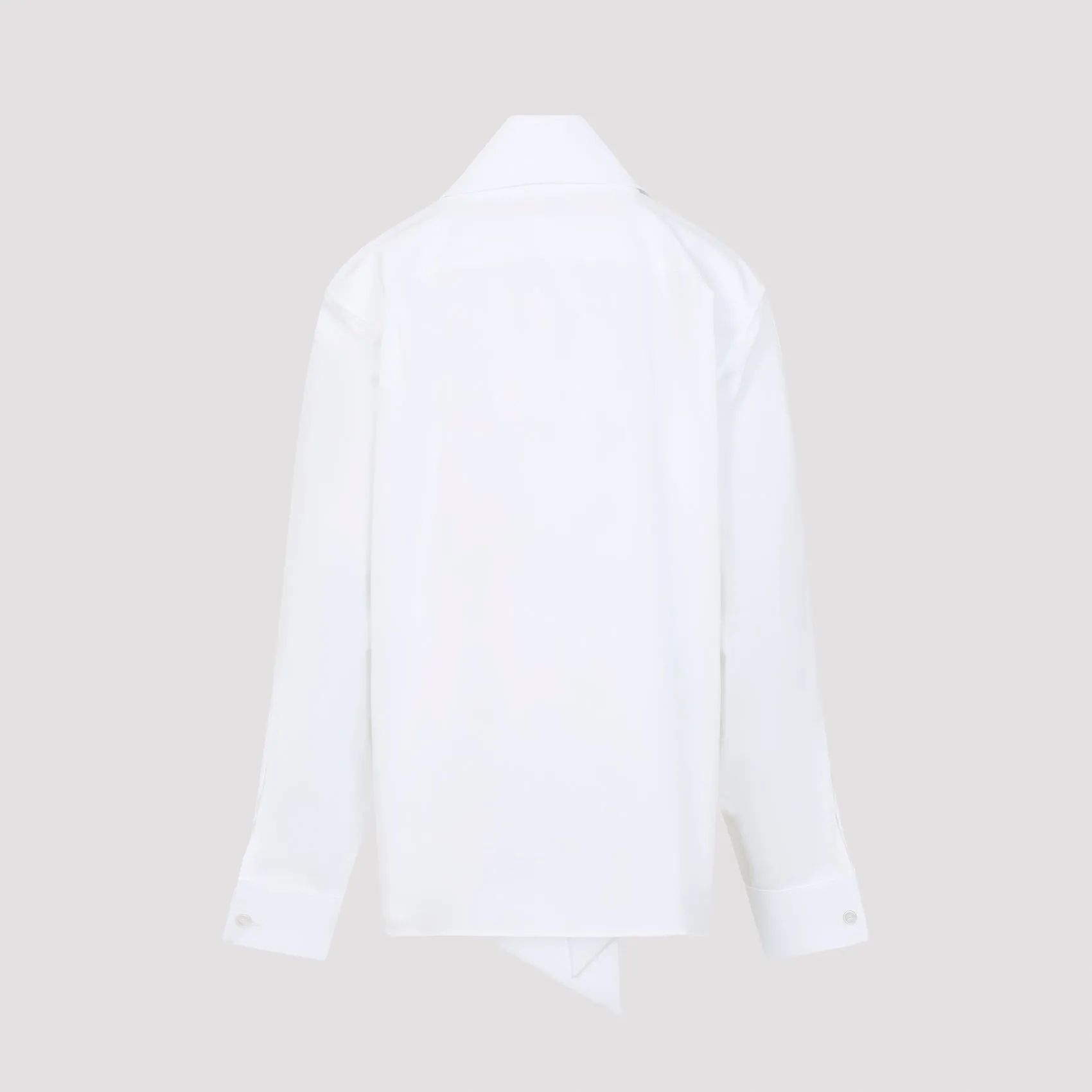 CAMICIA CON COLLO LAVALLIÈRE IN POPELINE sold by Lord & Taylor product image thumbnail 3