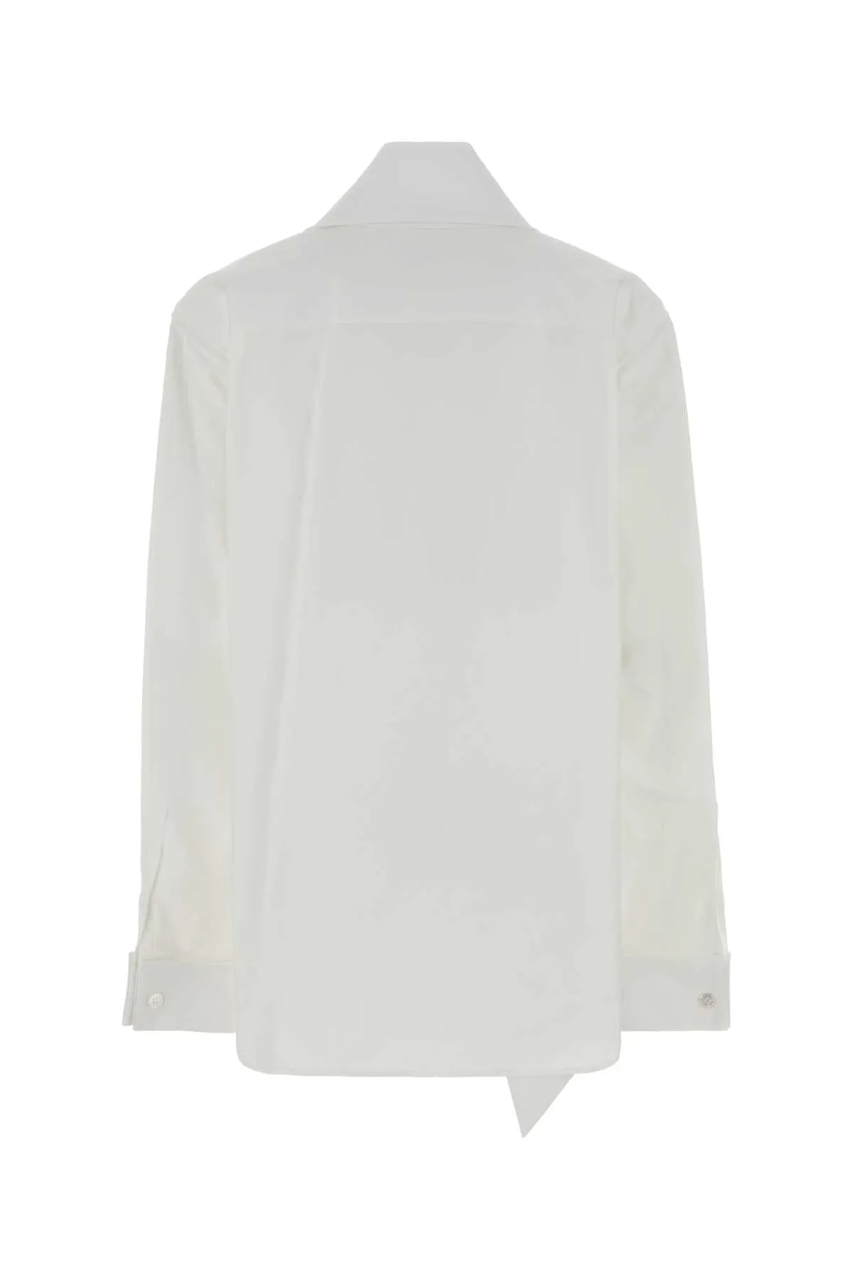 CAMICIA CON COLLO LAVALLIÈRE IN POPELINE sold by Lord & Taylor product image thumbnail 2