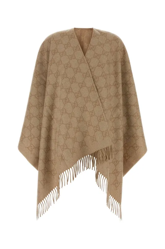 CASHMERE CAPE GG made by Gucci