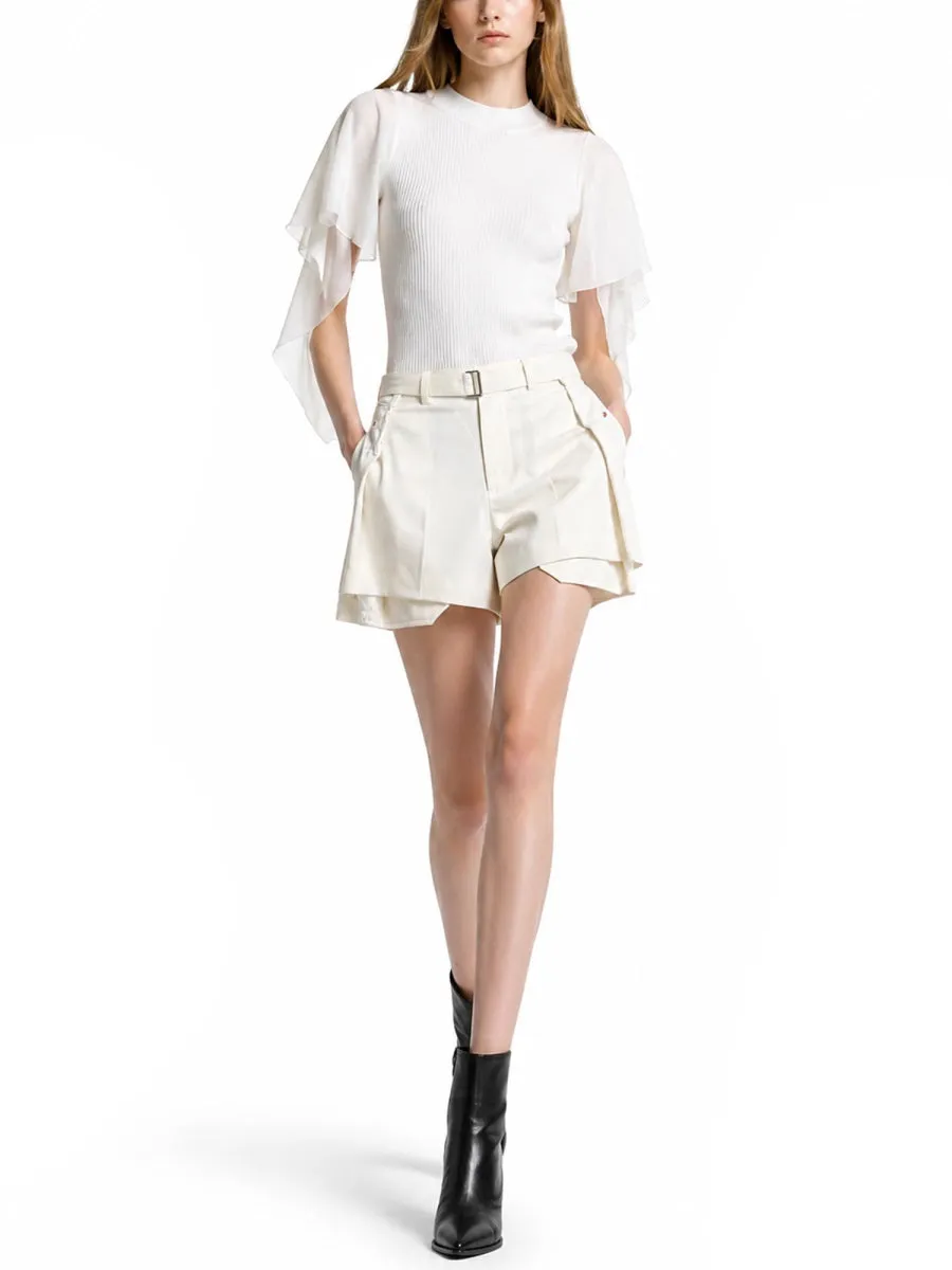 MAGLIA CON MANICHE SEMITRASPARENTI sold by Lord & Taylor product image thumbnail 2
