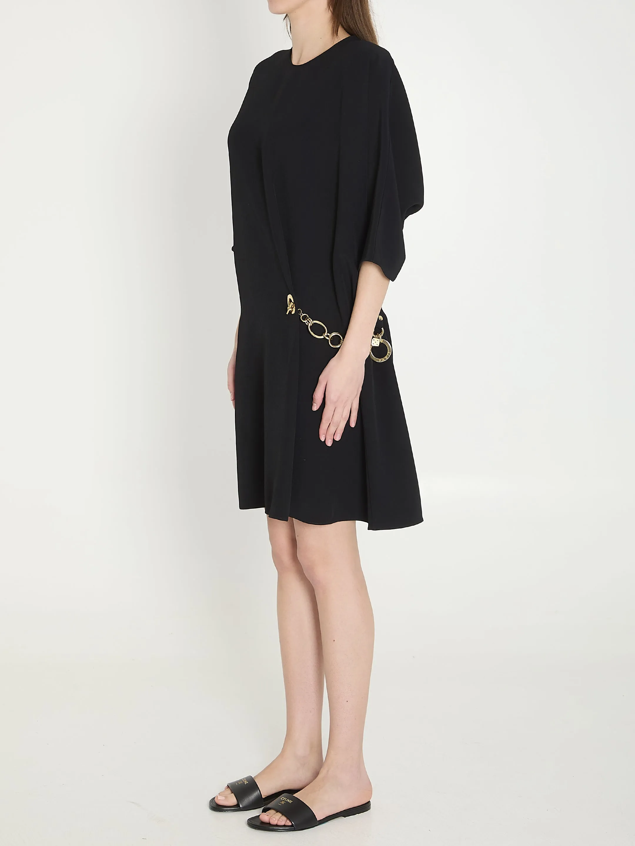 ABITO WRAP CON DETTAGLIO CATENA sold by Lord & Taylor product image thumbnail 2