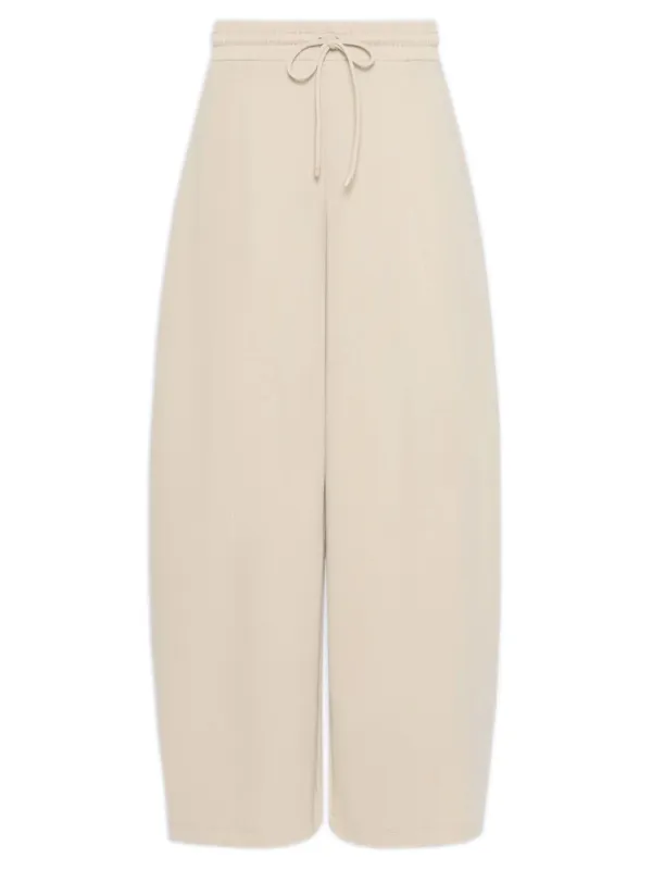 BEIGE NYLON BLEND OLMO JOGGERS made by MaxMara