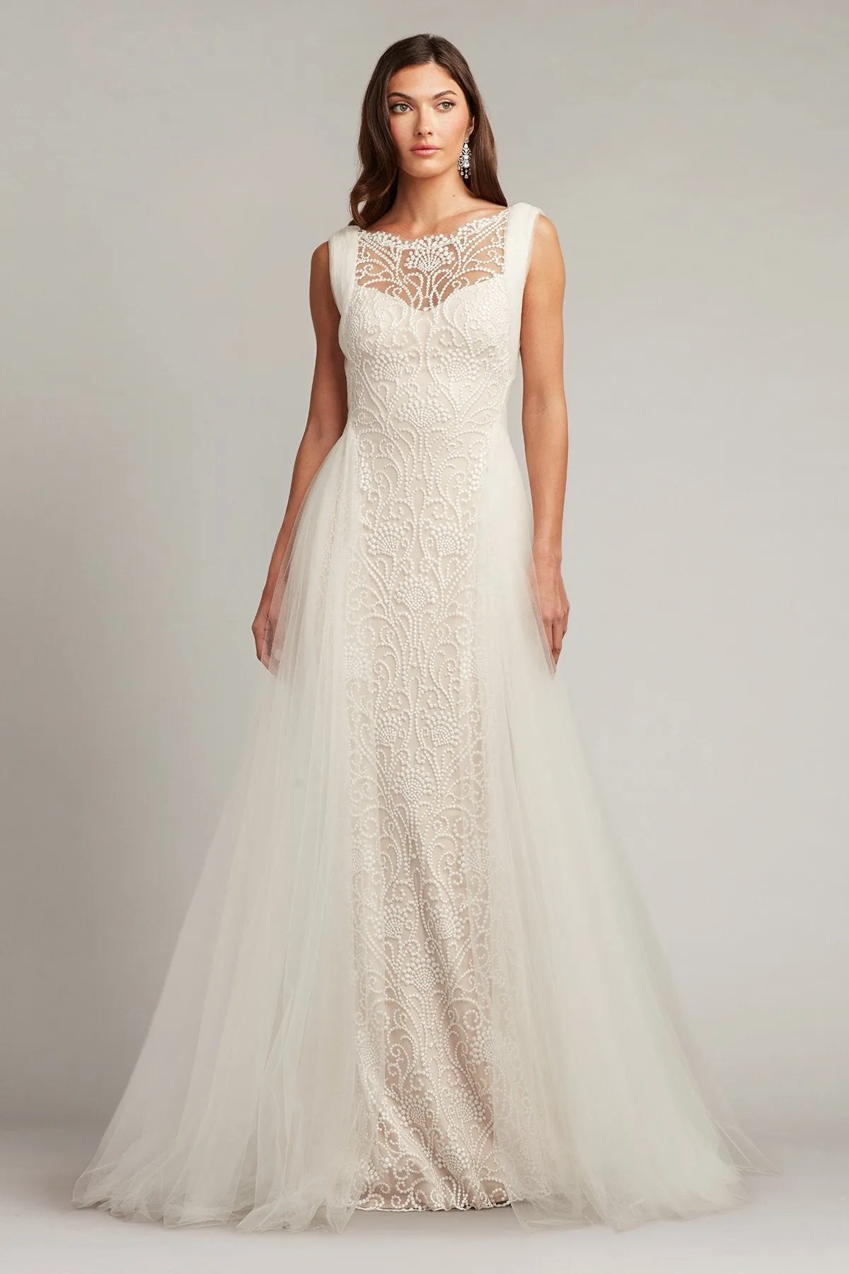 Alamo Dot Embroidered Bridal Gown sold by Lord & Taylor product image thumbnail 3