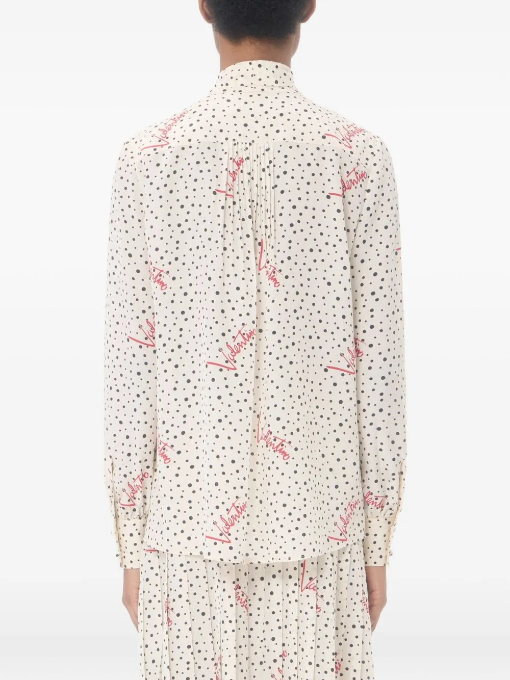 CAMICIA IN CREPE DE CHINE BOLLICINE PLUSDEPOIS sold by Lord & Taylor product image thumbnail 3