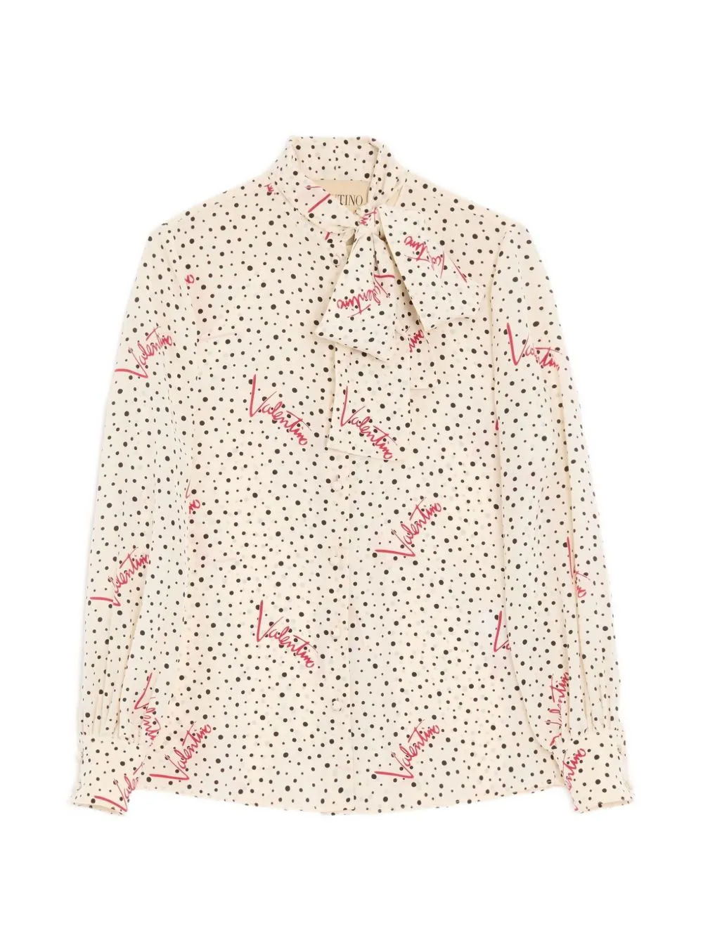 CAMICIA IN CREPE DE CHINE BOLLICINE PLUSDEPOIS sold by Lord & Taylor