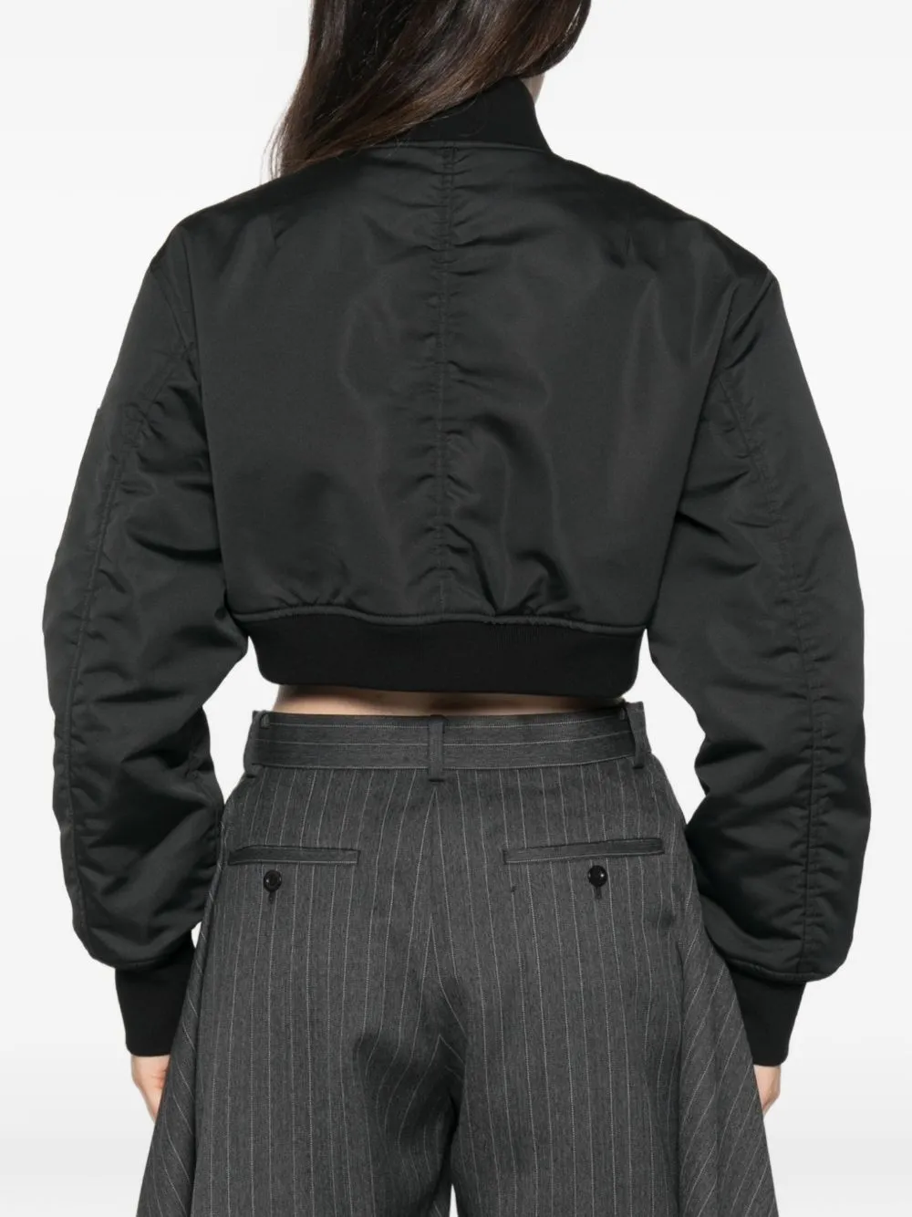 CROPPED BOMBER JACKET sold by Lord & Taylor product image thumbnail 4